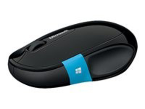 Imagen de Microsoft Sculpt Comfort Mouse - Ratón - óptico  - 3 botones - Bluetooth - negro - para Surface Pro